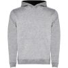 Urban dziecięca bluza z kapturem 280 g/m² P081675C marl grey / czarny Urban dziecięca bluza z kapturem 280 g/m² P081675C marl grey / czarny