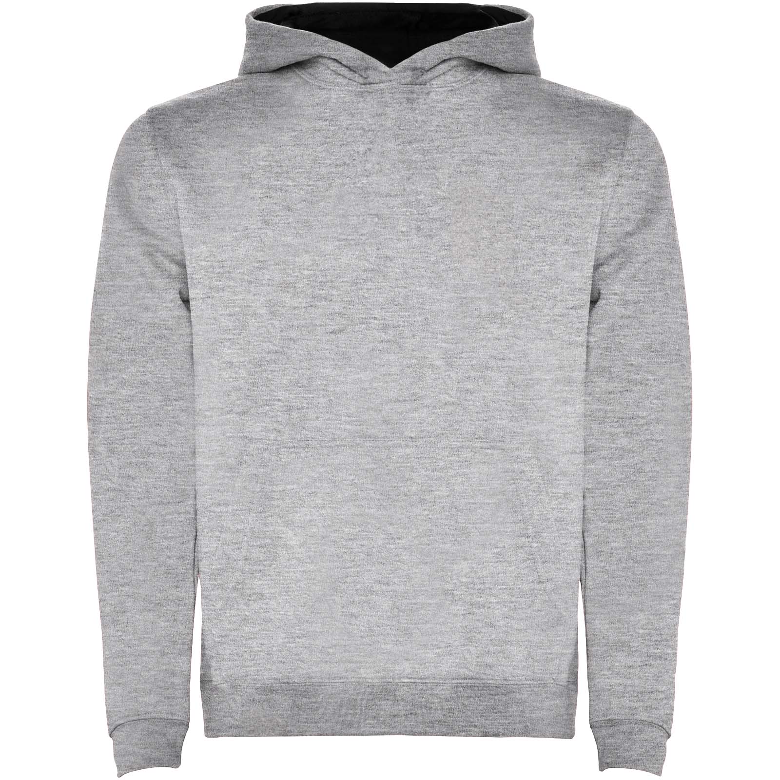 Urban dziecięca bluza z kapturem 280 g/m² P081675C marl grey / czarny Urban dziecięca bluza z kapturem 280 g/m² P081675C marl grey / czarny