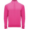 Epiro dziecięca bluza z długim rękawem i zamkiem błyskawicznym 1/4 200 g/m² P082826C fluorescencyjny róż Epiro dziecięca bluza z długim rękawem i zamkiem błyskawicznym 1/4 200 g/m² P082826C fluorescencyjny róż