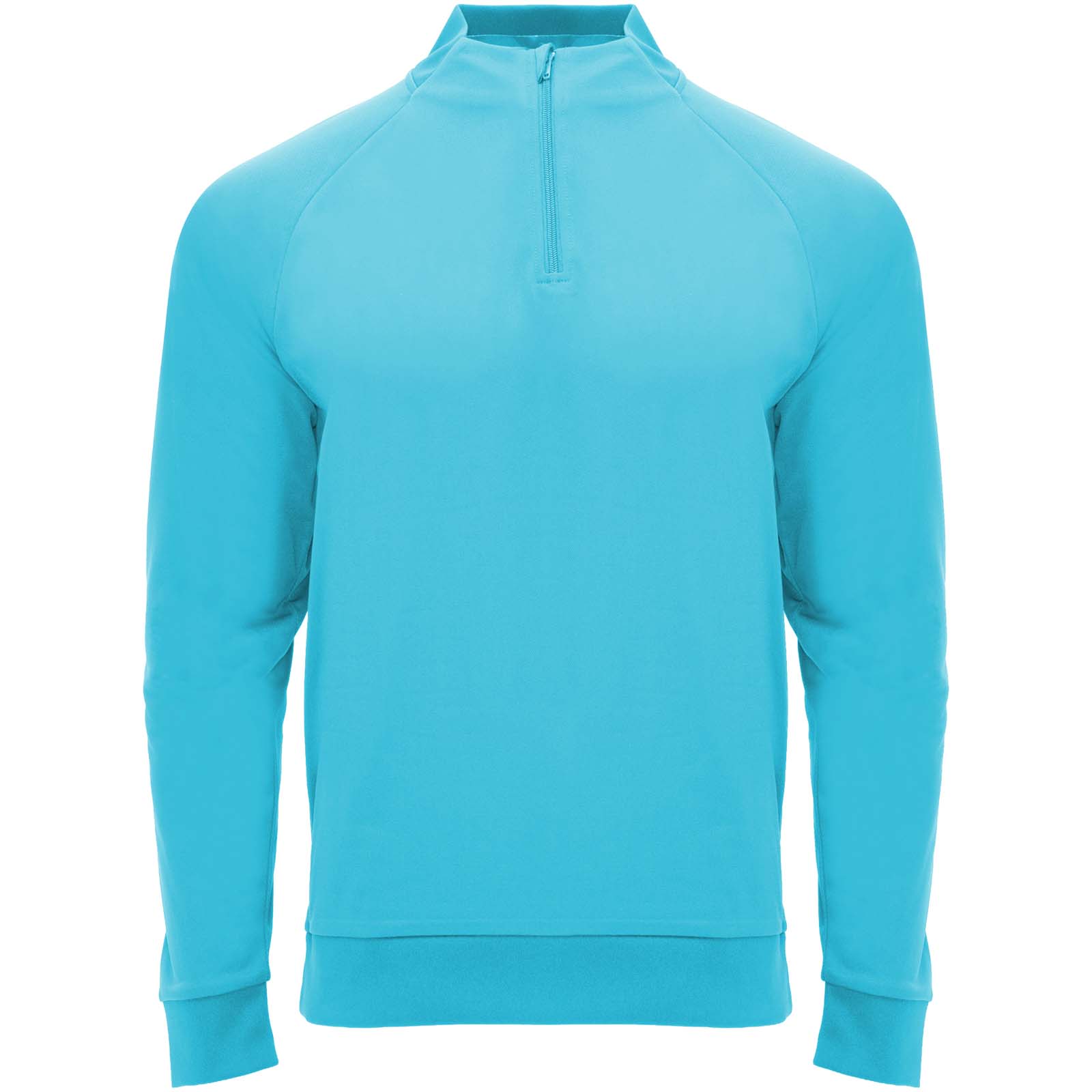 Epiro dziecięca bluza z długim rękawem i zamkiem błyskawicznym 1/4 200 g/m² P082826C turkus fluorescencyjny Epiro dziecięca bluza z długim rękawem i zamkiem błyskawicznym 1/4 200 g/m² P082826C turkus fluorescencyjny
