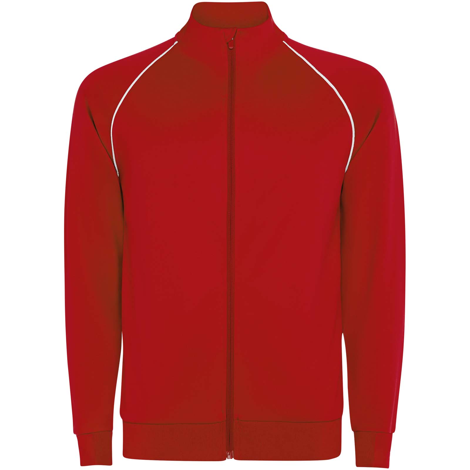 Męska bluza Valier z zamkiem błyskawicznym na całej długości P179551C czerwony Męska bluza Valier z zamkiem błyskawicznym na całej długości P179551C czerwony
