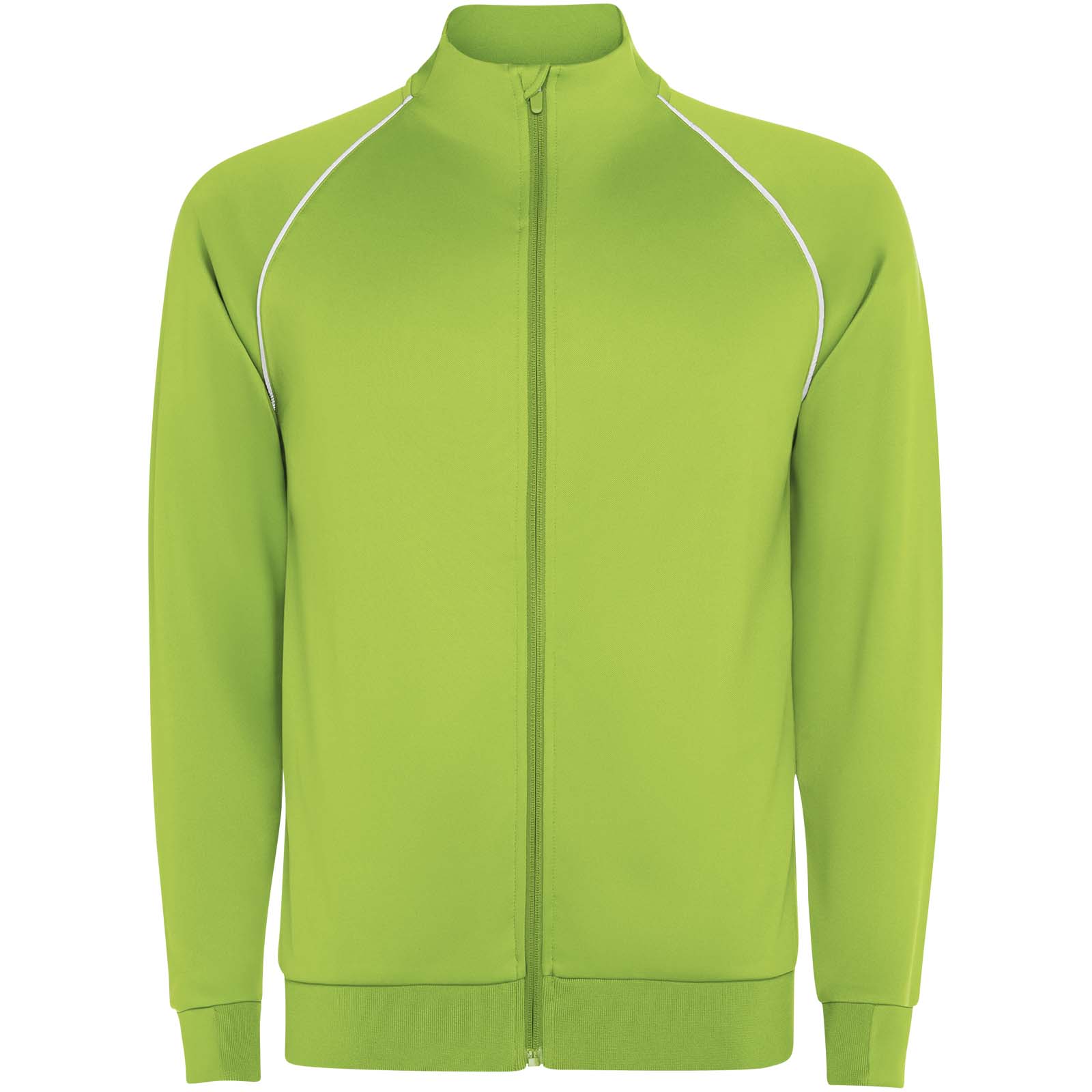 Męska bluza Valier z zamkiem błyskawicznym na całej długości P179551C fluorescencyjna zieleń Męska bluza Valier z zamkiem błyskawicznym na całej długości P179551C fluorescencyjna zieleń