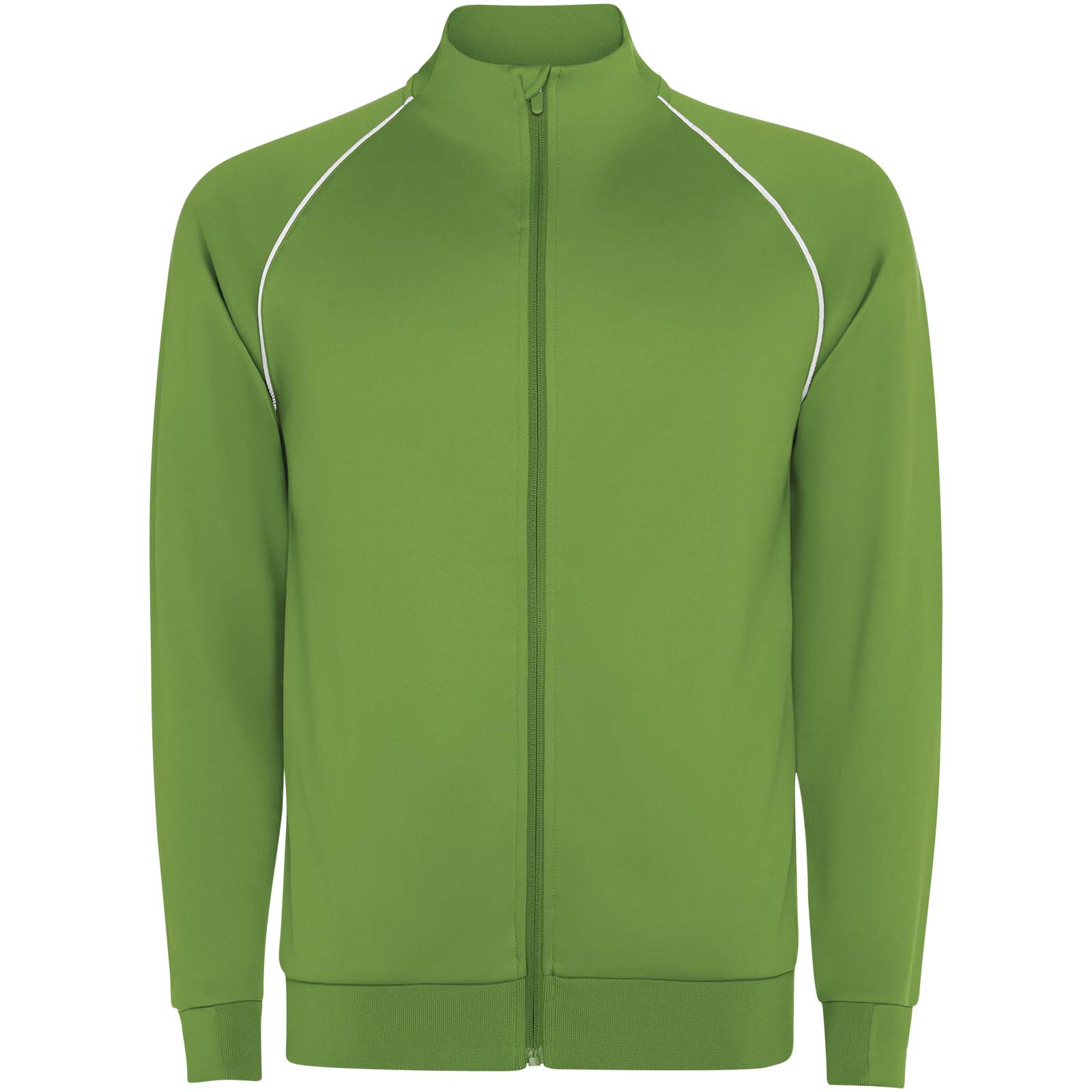 Męska bluza Valier z zamkiem błyskawicznym na całej długości P179551C paprociowy zielony Męska bluza Valier z zamkiem błyskawicznym na całej długości P179551C paprociowy zielony