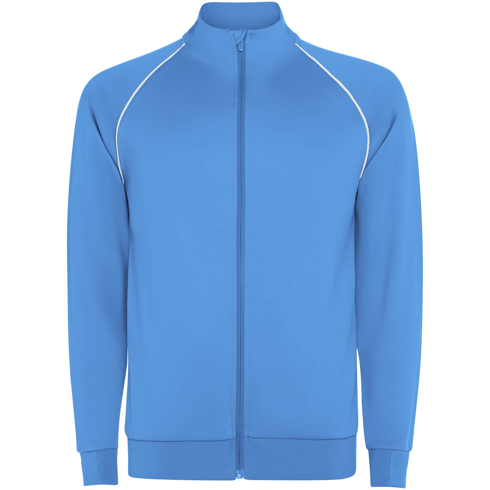 Męska bluza Valier z zamkiem błyskawicznym na całej długości P179551C turkus fluorescencyjny Męska bluza Valier z zamkiem błyskawicznym na całej długości P179551C turkus fluorescencyjny