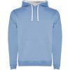 Urban męska bluza z kapturem 280 g/m² P081546C błękitny / biały Urban męska bluza z kapturem 280 g/m² P081546C błękitny / biały