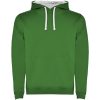 Urban męska bluza z kapturem 280 g/m² P081546C kelly green / biały Urban męska bluza z kapturem 280 g/m² P081546C kelly green / biały
