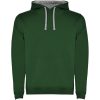 Urban męska bluza z kapturem 280 g/m² P081546C butelkowa zieleń / marl grey Urban męska bluza z kapturem 280 g/m² P081546C butelkowa zieleń / marl grey