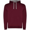 Urban męska bluza z kapturem 280 g/m² P081546C kasztanowy / marl grey Urban męska bluza z kapturem 280 g/m² P081546C kasztanowy / marl grey