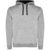 Urban męska bluza z kapturem 280 g/m² P081546C marl grey / czarny Urban męska bluza z kapturem 280 g/m² P081546C marl grey / czarny