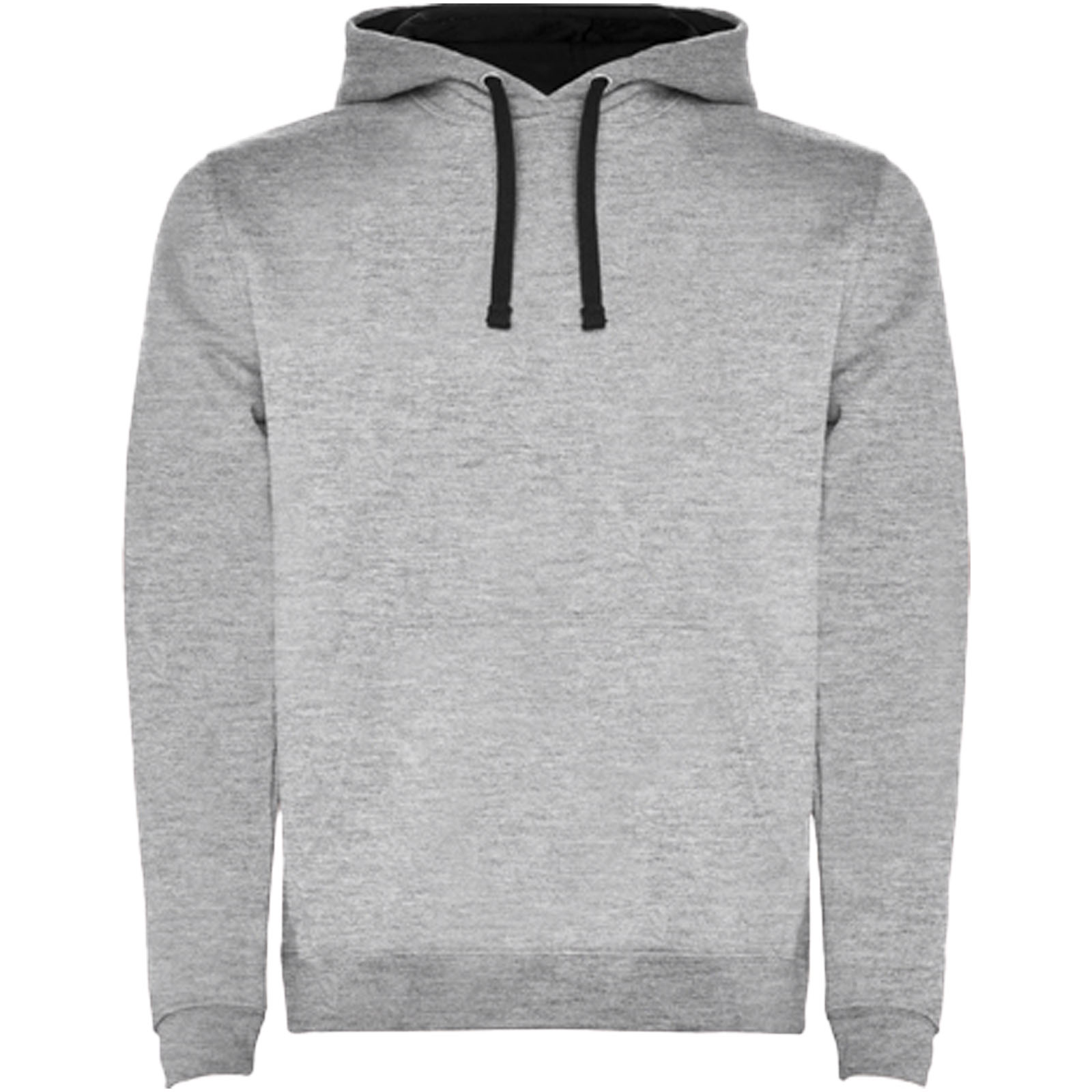 Urban męska bluza z kapturem 280 g/m² P081546C marl grey / czarny Urban męska bluza z kapturem 280 g/m² P081546C marl grey / czarny