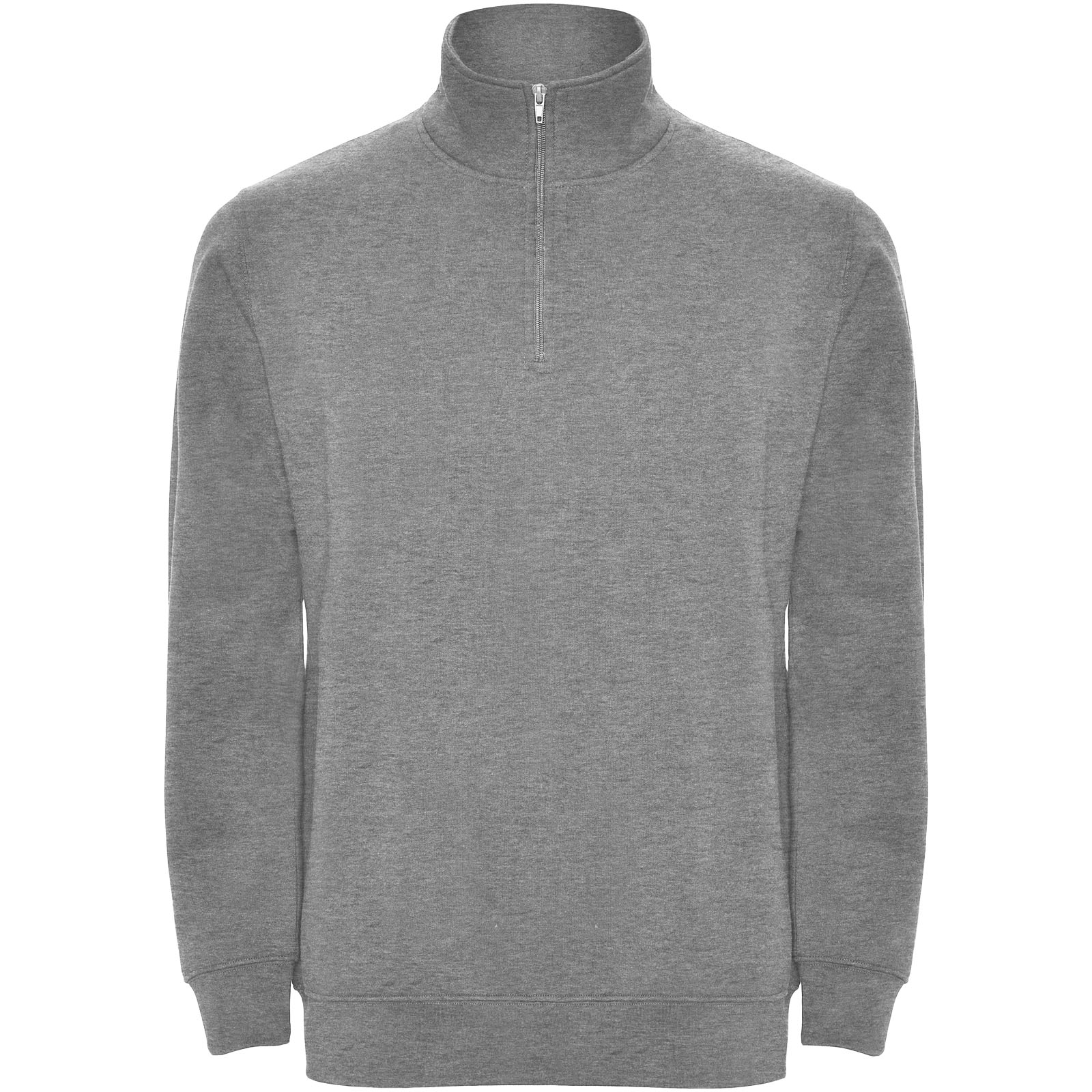 Aneto bluza rozpinany pod szyją na suwak 280 g/m² P077305C marl grey Aneto bluza rozpinany pod szyją na suwak 280 g/m² P077305C marl grey