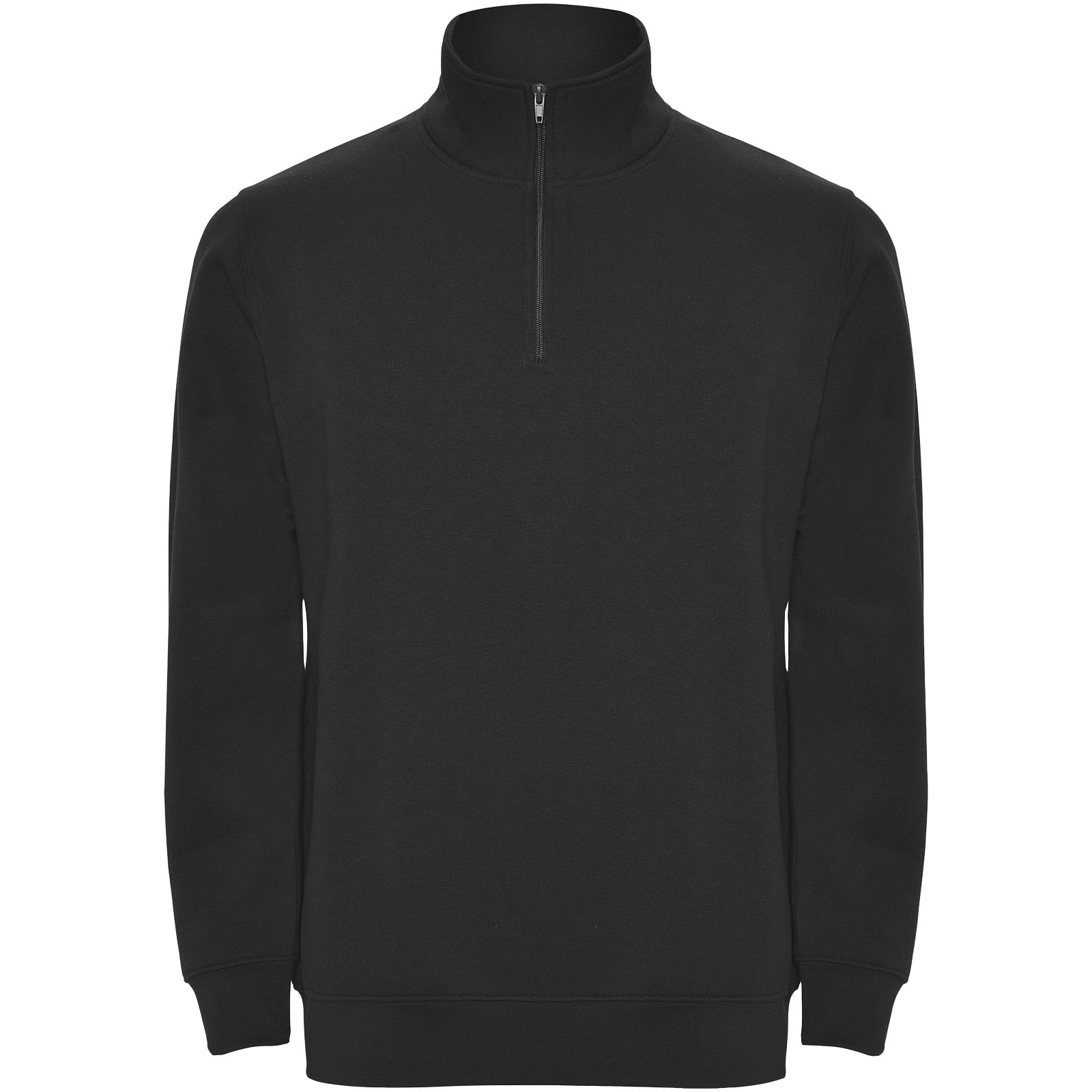 Aneto bluza rozpinany pod szyją na suwak 280 g/m² P077305C czarny Aneto bluza rozpinany pod szyją na suwak 280 g/m² P077305C czarny