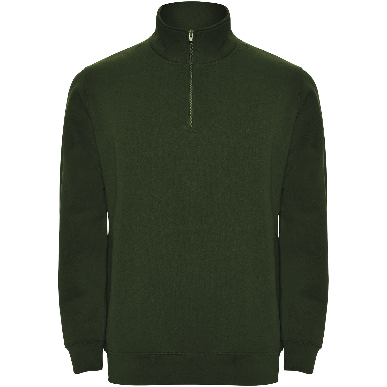 Aneto bluza rozpinany pod szyją na suwak 280 g/m² P077305C butelkowa zieleń Aneto bluza rozpinany pod szyją na suwak 280 g/m² P077305C butelkowa zieleń