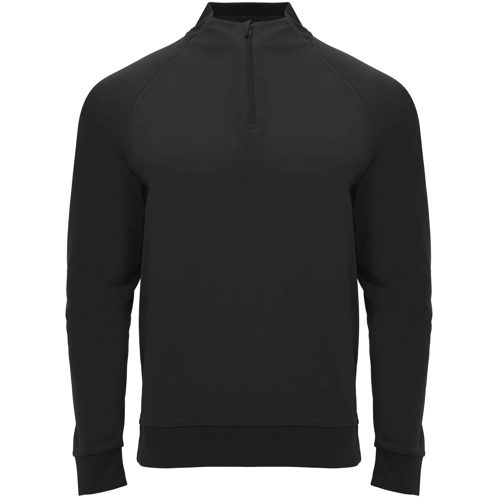 Epiro bluza unisex z długim rękawem i zamkiem błyskawicznym 1/4 200 g/m² P082791C czarny Epiro bluza unisex z długim rękawem i zamkiem błyskawicznym 1/4 200 g/m² P082791C czarny