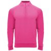 Epiro bluza unisex z długim rękawem i zamkiem błyskawicznym 1/4 200 g/m² P082791C fluorescencyjny róż Epiro bluza unisex z długim rękawem i zamkiem błyskawicznym 1/4 200 g/m² P082791C fluorescencyjny róż