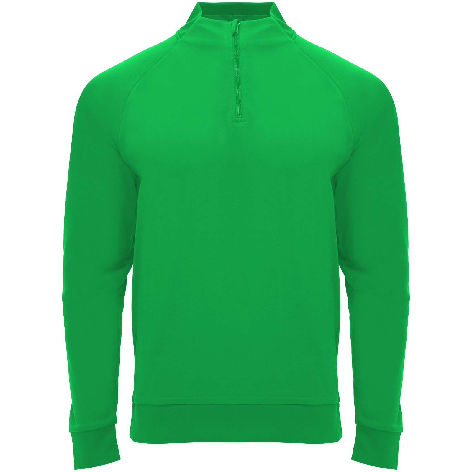 Epiro bluza unisex z długim rękawem i zamkiem błyskawicznym 1/4 200 g/m² P082791C zielona paproć Epiro bluza unisex z długim rękawem i zamkiem błyskawicznym 1/4 200 g/m² P082791C zielona paproć