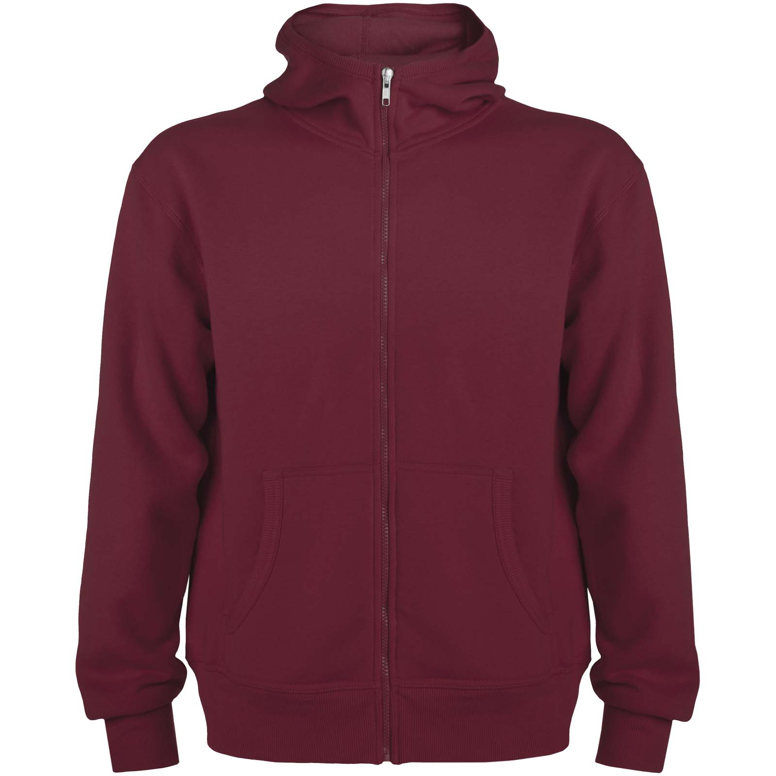 Montblanc bluza unisex z kapturem z suwakiem na całej długości 280 g/m² P079899C garnet