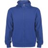Montblanc bluza unisex z kapturem z suwakiem na całej długości 280 g/m² P079899C królewski niebieski
