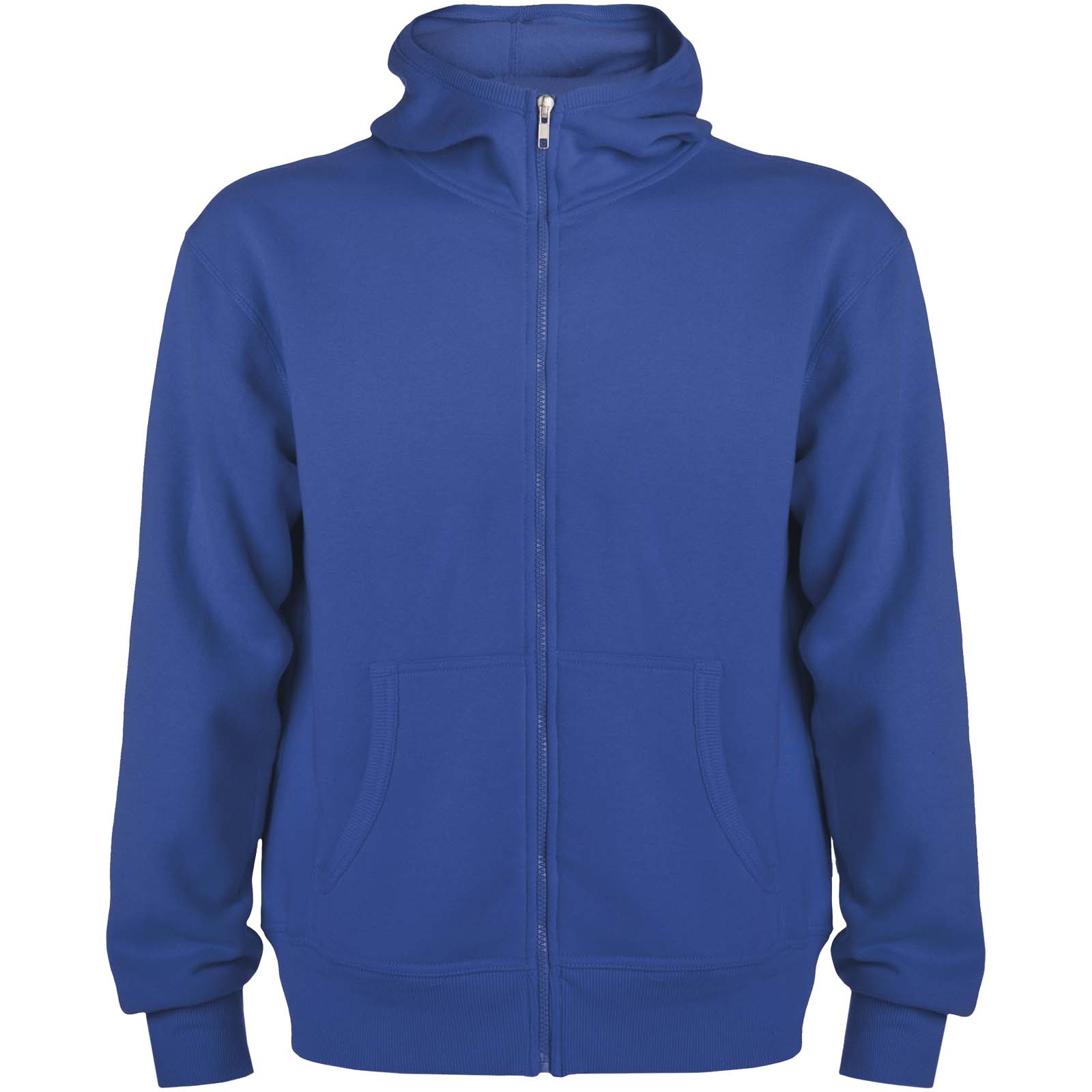 Montblanc bluza unisex z kapturem z suwakiem na całej długości 280 g/m² P079899C królewski niebieski