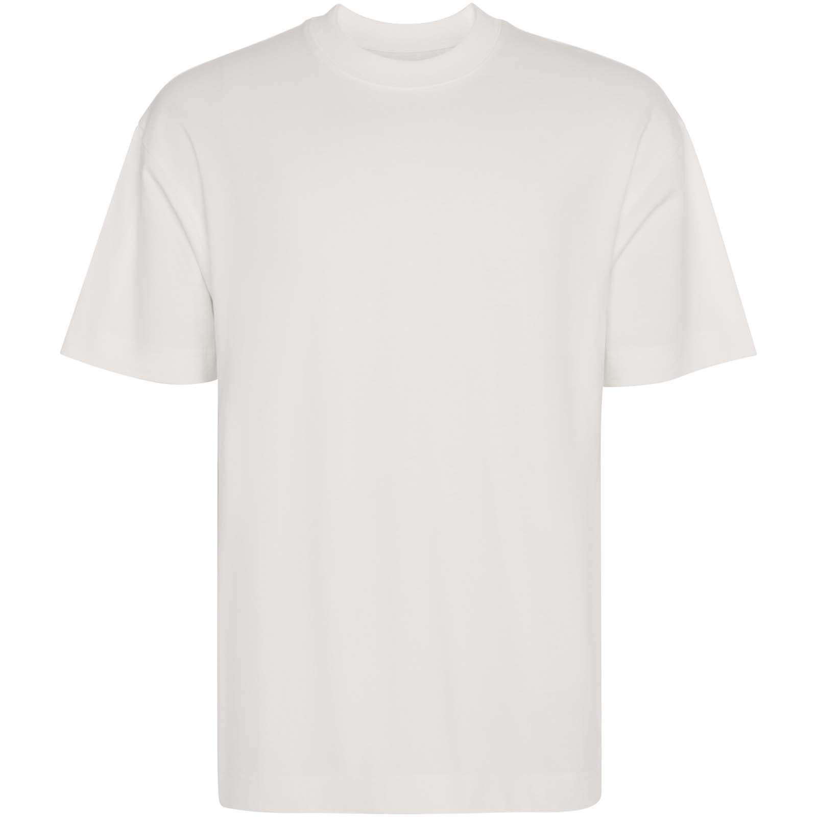 Chow - koszulka unisex z krótkim rękawem, fason oversize P179348C wintage biel