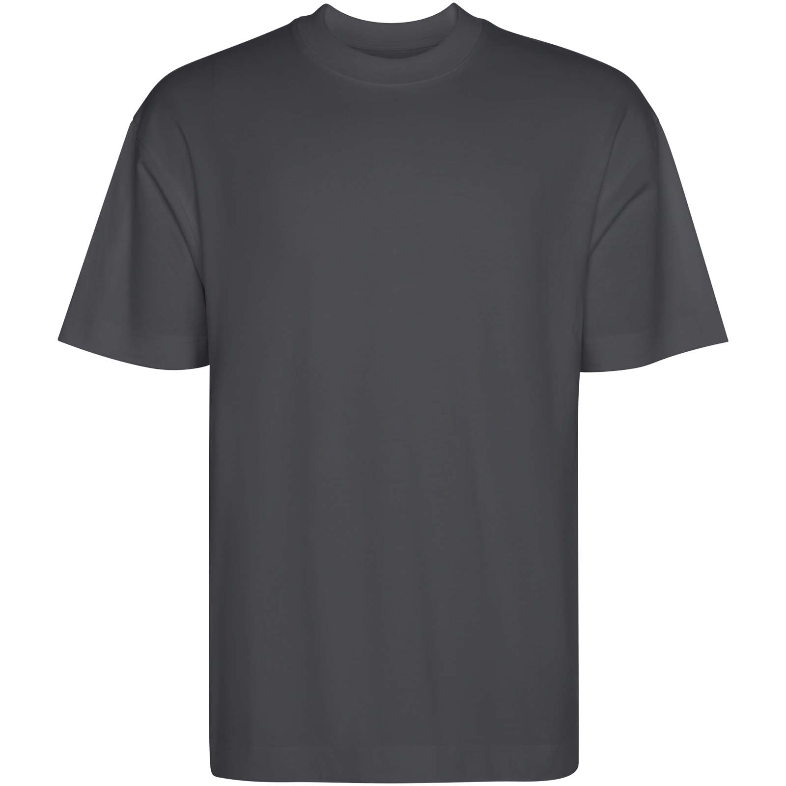Chow - koszulka unisex z krótkim rękawem, fason oversize P179348C hebanowy