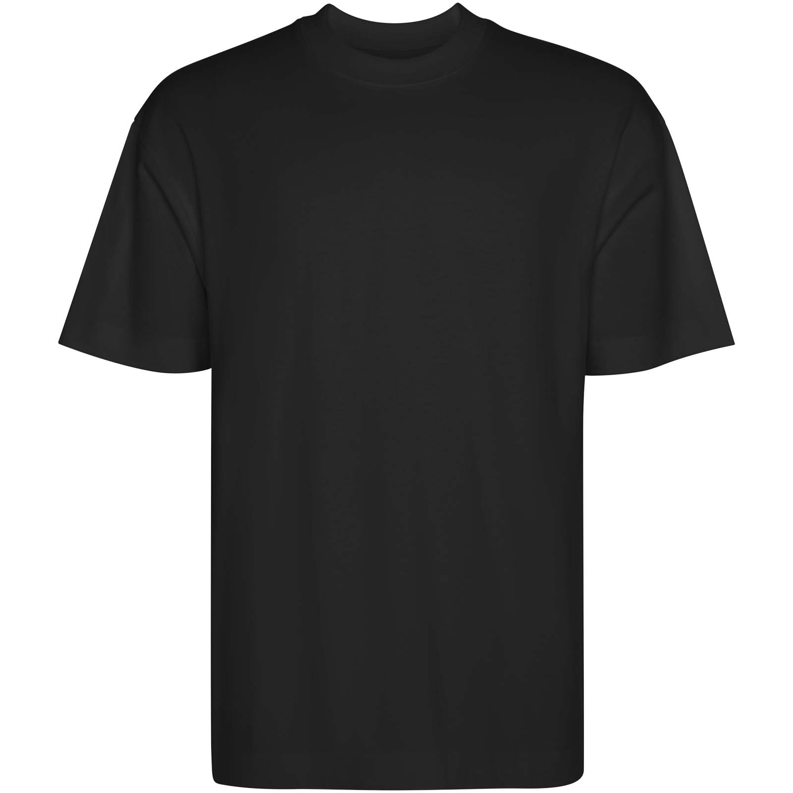 Chow - koszulka unisex z krótkim rękawem, fason oversize P179348C czarny