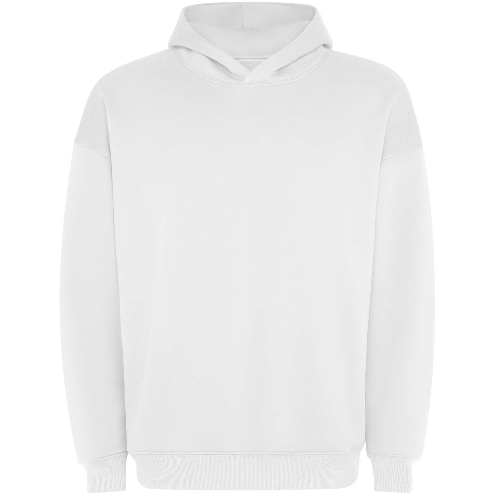 Bluza z kapturem Otto, styl oversize, unisex P179383C biały