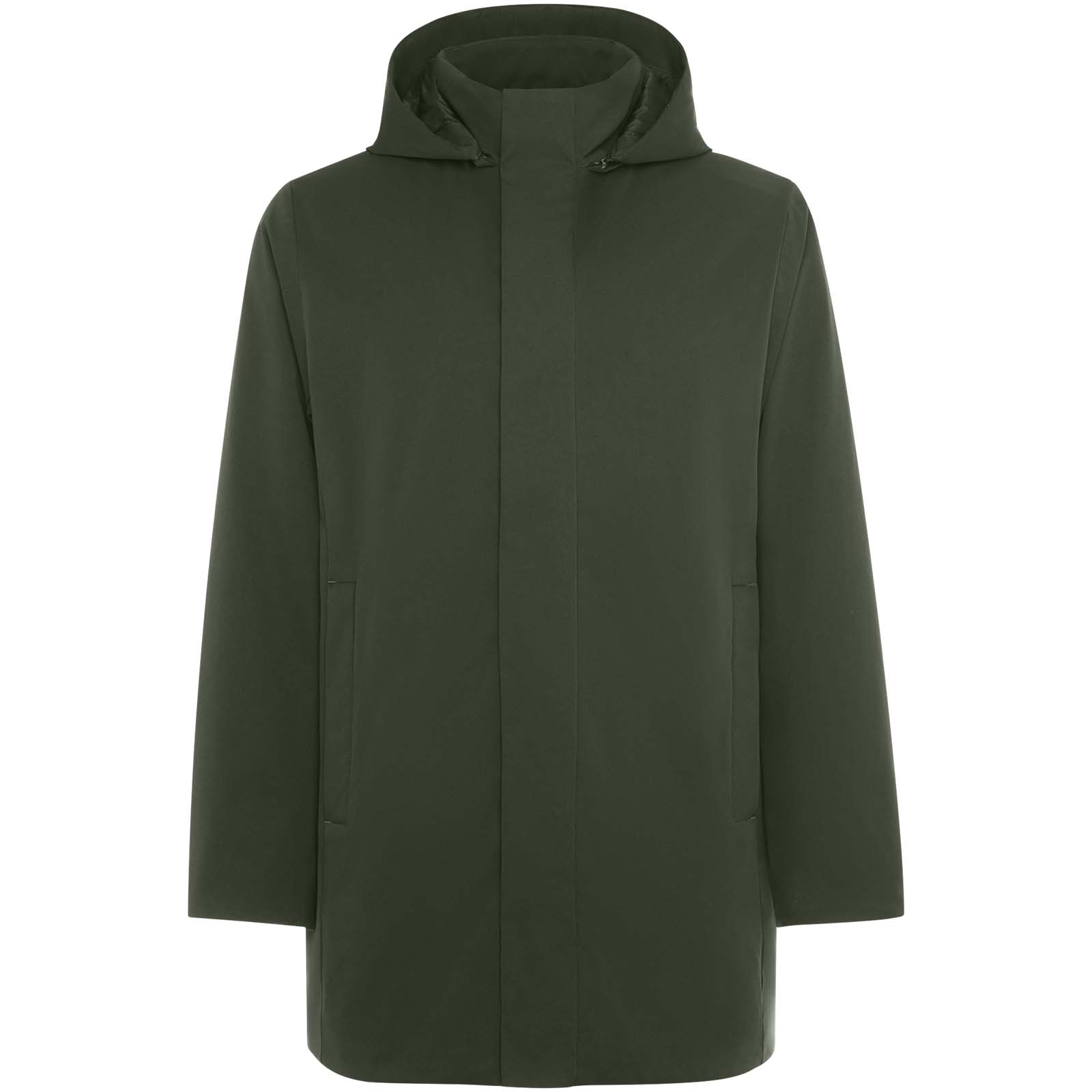Dome - kurtka typu parka, ocieplana, unisex P179483C zielony dymny Dome - kurtka typu parka, ocieplana, unisex P179483C zielony dymny