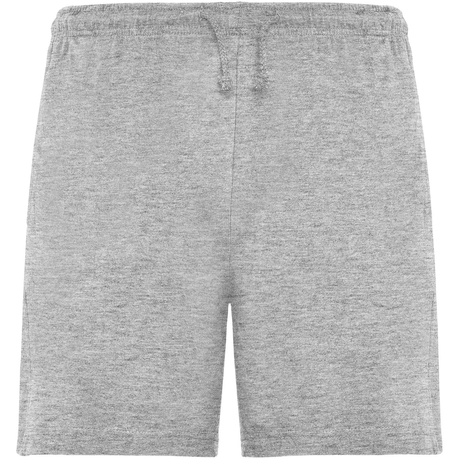 Sportowe szorty unisex P179507C melanż szary