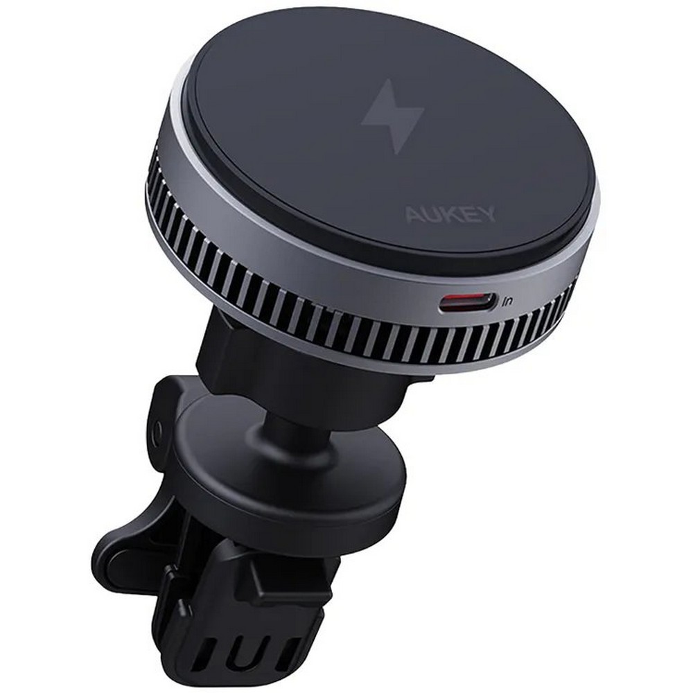 Samochodowy uchwyt do telefonu, magnetyczna ładowarka bezprzewodowa 15W Aukey P178131X