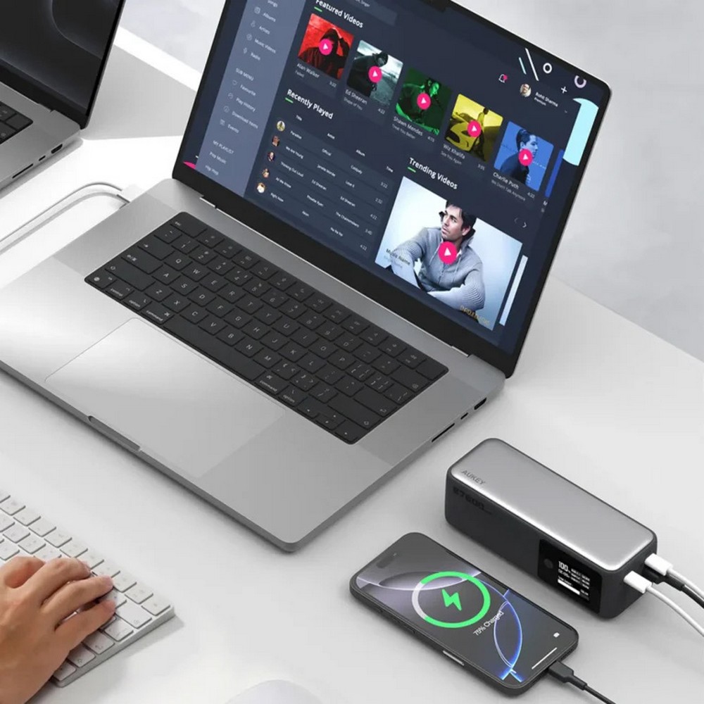 Power bank 27600 mAh, 140 W, Aukey P178138X 2 Power bank 27600 mAh, 140 W, Aukey P178138X