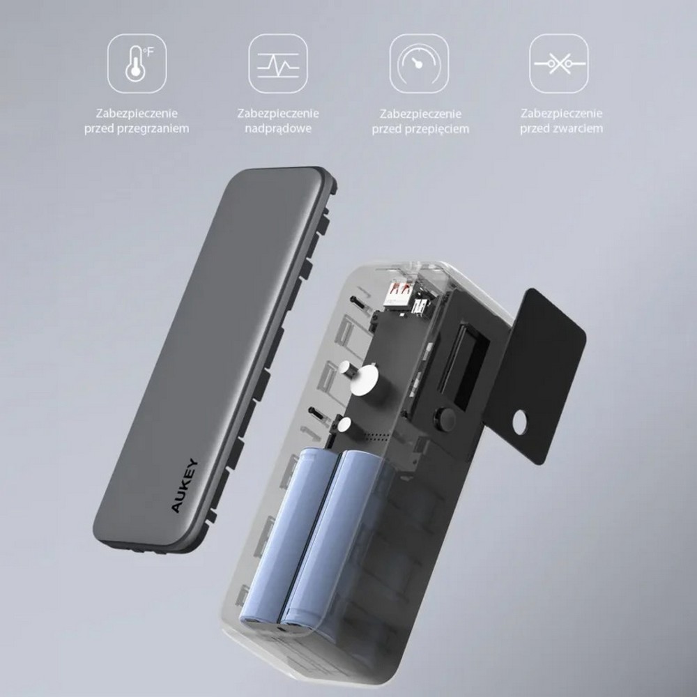 Power bank 27600 mAh, 140 W, Aukey P178138X 5 Power bank 27600 mAh, 140 W, Aukey P178138X