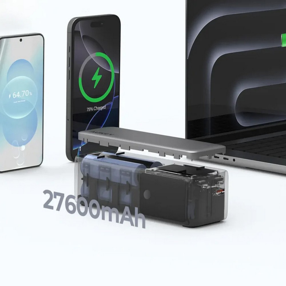 Power bank 27600 mAh, 140 W, Aukey P178138X 6 Power bank 27600 mAh, 140 W, Aukey P178138X