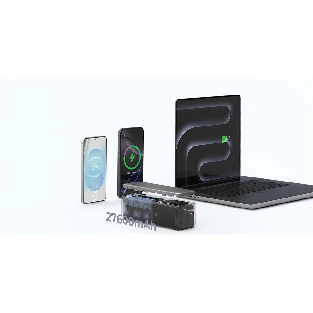 Power bank 27600 mAh, 140 W, Aukey P178138X 8 Power bank 27600 mAh, 140 W, Aukey P178138X