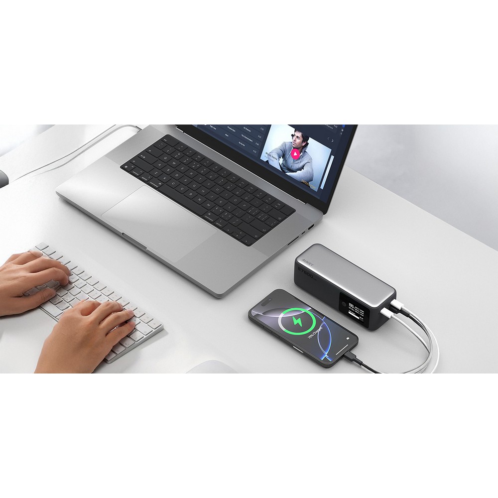 Power bank 27600 mAh, 140 W, Aukey P178138X 9 Power bank 27600 mAh, 140 W, Aukey P178138X