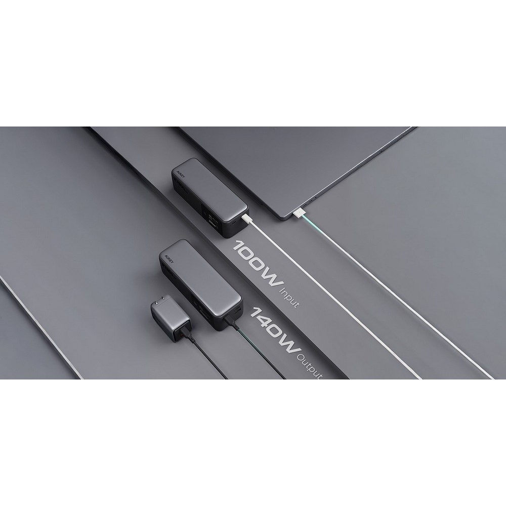 Power bank 27600 mAh, 140 W, Aukey P178138X 10 Power bank 27600 mAh, 140 W, Aukey P178138X