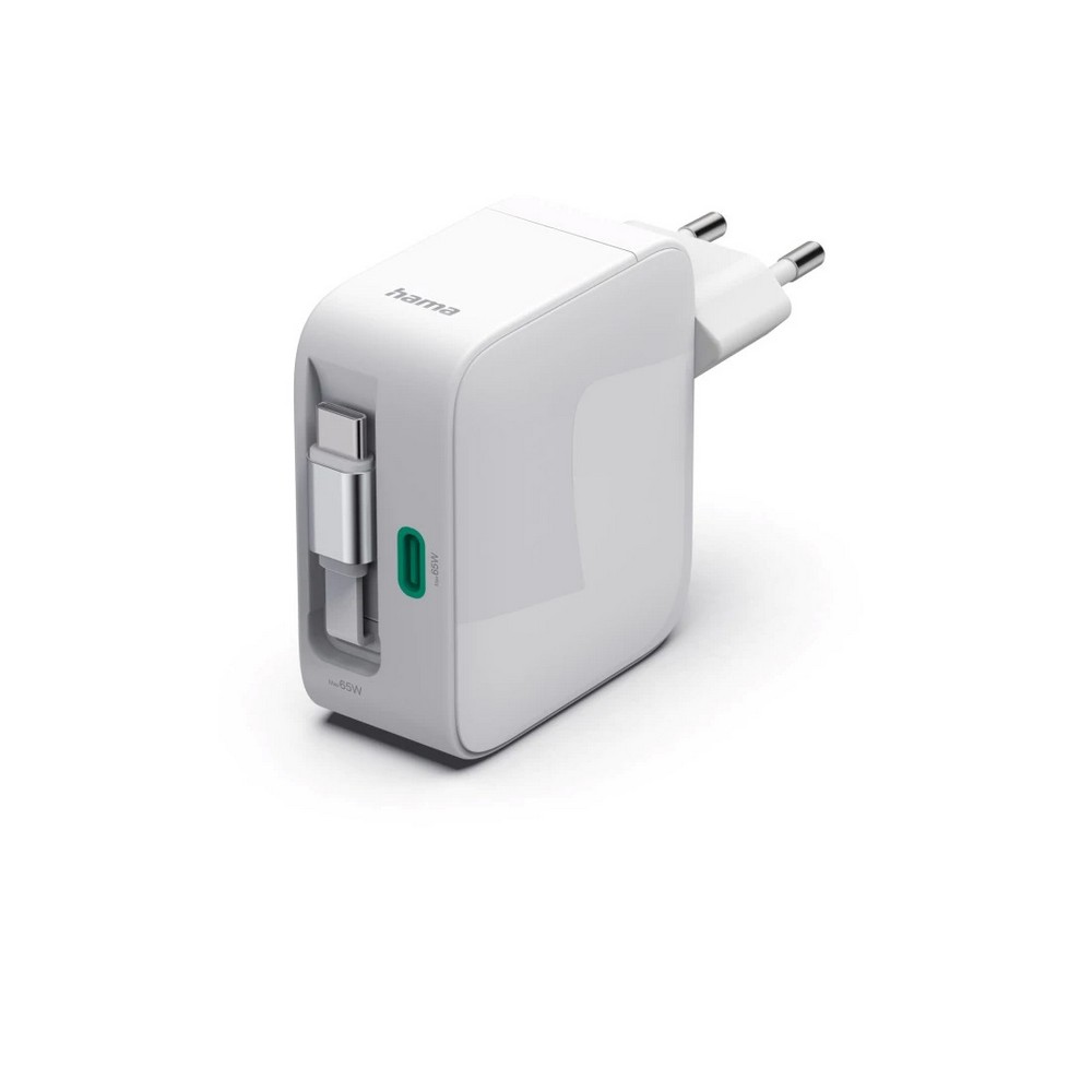 Ładowarka ścienna 65W ze zwijanym kablem Hama P178144X AX-VH075-02
