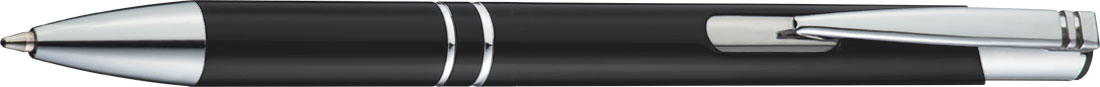 Długopis aluminiowy z recyklingu LAHTI P179928G czarny