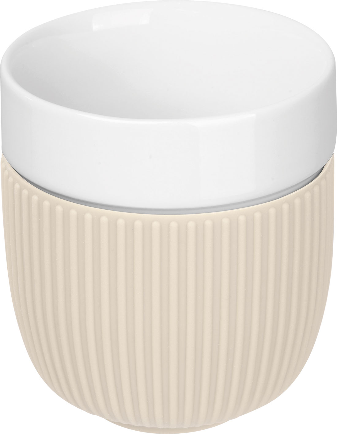 Kubek ceramiczny 250 ml FONTANA P179971G beżowy