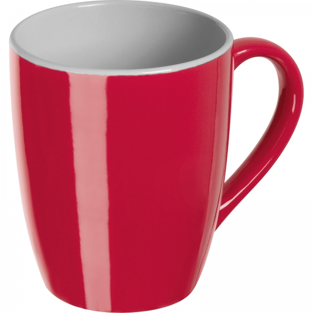 Kubek ceramiczny 300 ml AUSTIN P086354K czerwony Kubek ceramiczny 300 ml AUSTIN P086354K czerwony