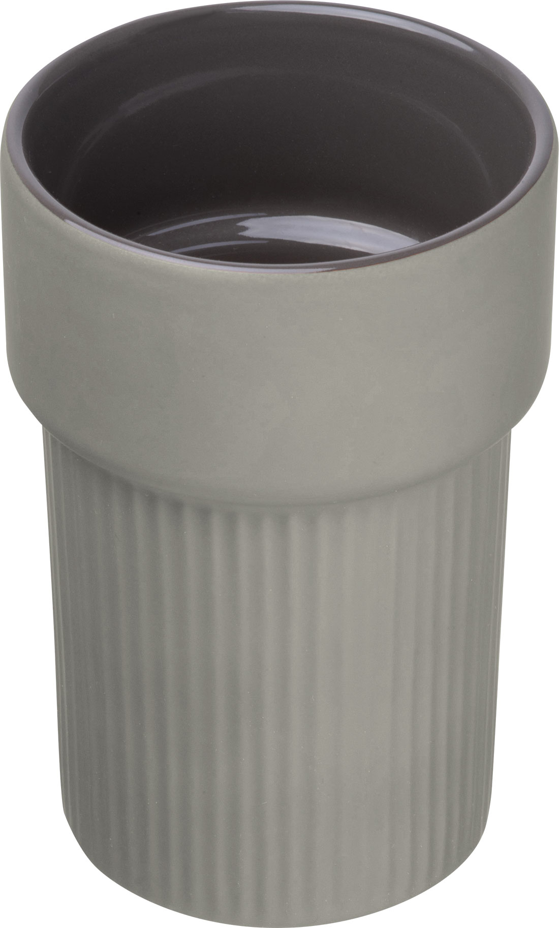 Kubek ceramiczny 300 ml MALTA P179986G szary
