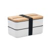 Lunch box z PP z P051095O bialy