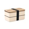 Lunch box z PP z P051095O bezowy