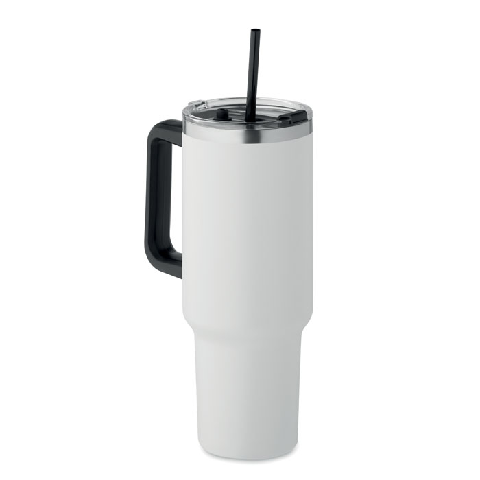 Kubek dwuściankowy 1200 ml P063774O bialy