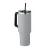 Kubek dwuściankowy 1200 ml P063774O szary