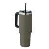 Kubek dwuściankowy 1200 ml P063774O ciemnozielony