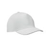 5-panel czapka z daszkiem 180gr P100743O bialy