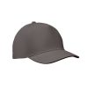 5-panel czapka z daszkiem 180gr P100743O kamienny szary