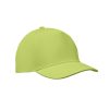 5-panel czapka z daszkiem 180gr P100743O limonka