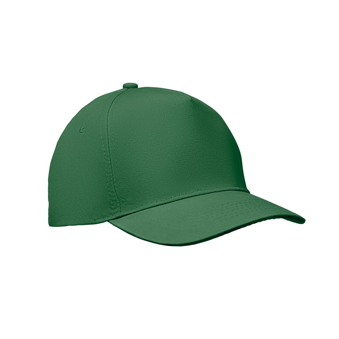 5-panel czapka z daszkiem 180gr P100743O ciemnozielony